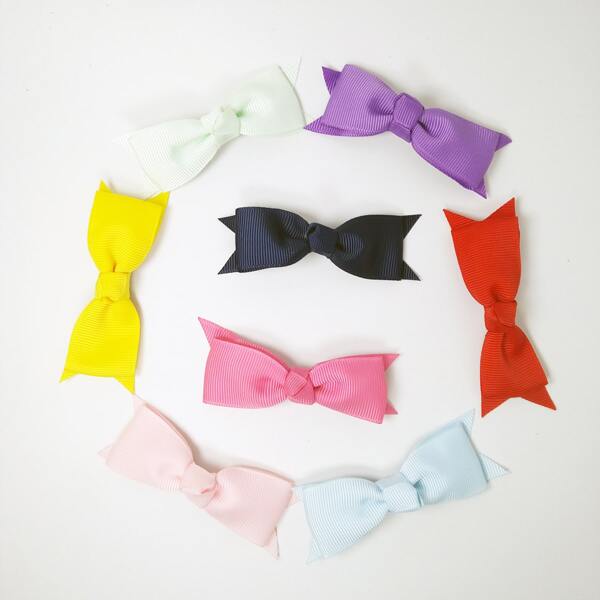 

8pcs Toddler Girls Bow Hair Clip, Multicolor