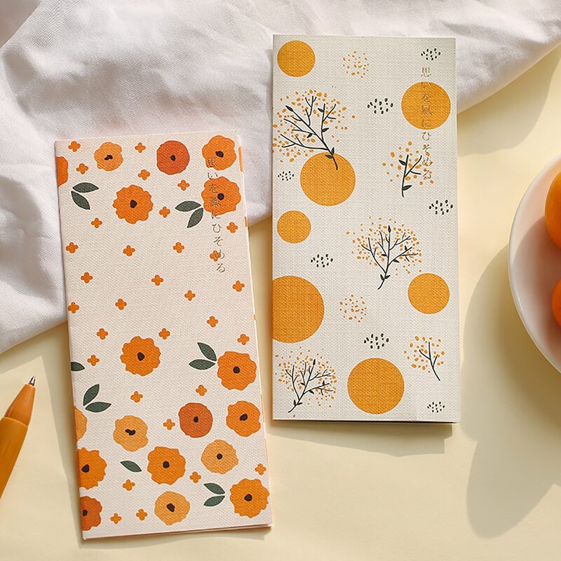 

2pcs Envelope & 2pcs Writing Paper, Multicolor