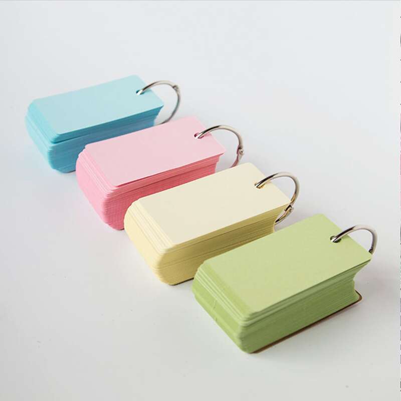 

1pc Binder Ring Random Memo Pad, Multicolor