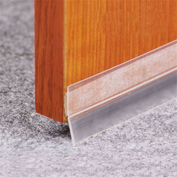 

1m Soundproof Door Gap Tape, Clear