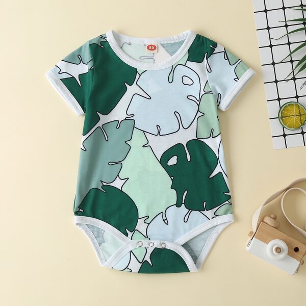 

Baby Boy Tropical Print Bodysuit, Multicolor