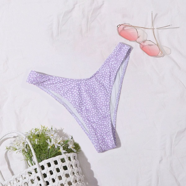 

Dalmatian High Cut Bikini Panty, Lilac purple