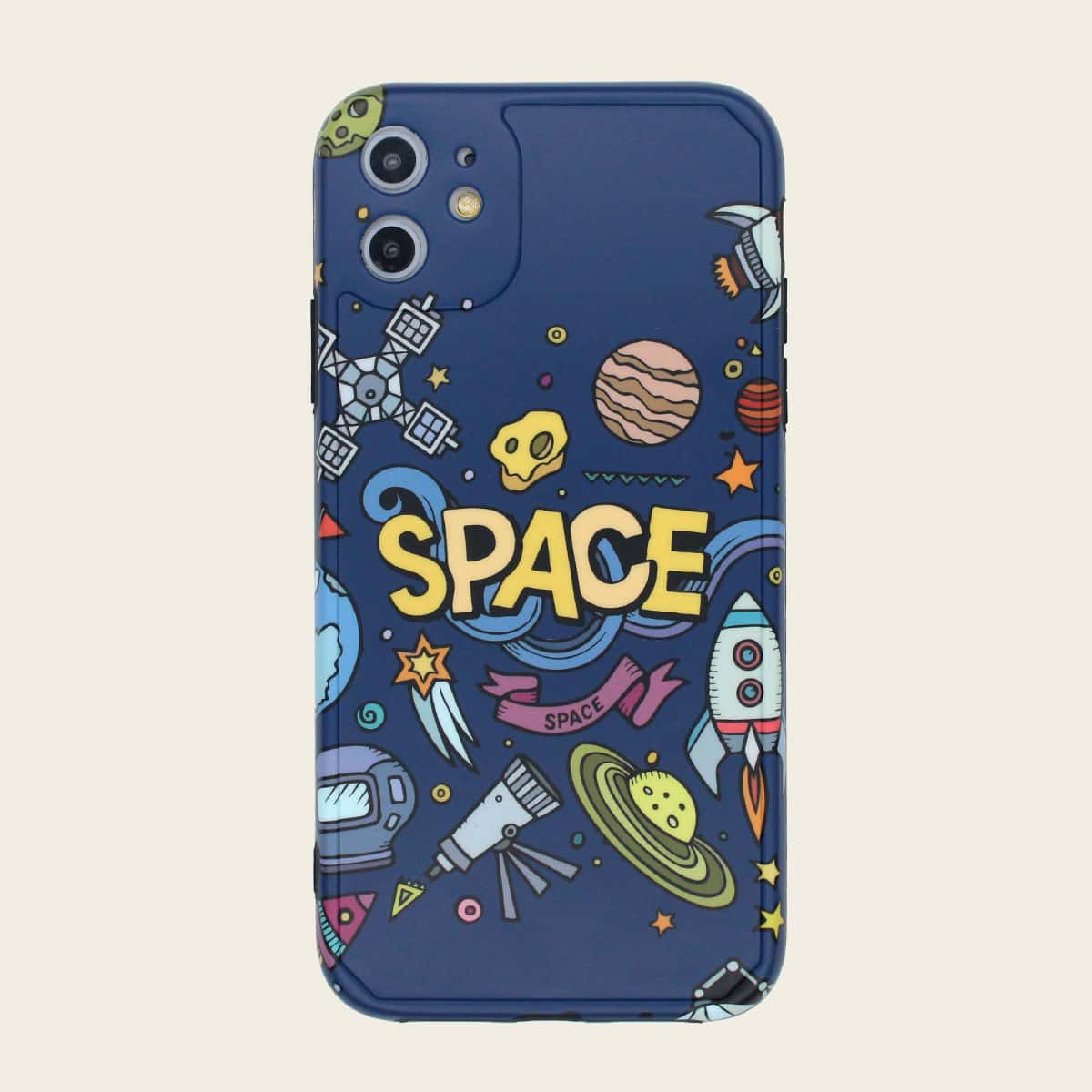 

Cartoon Graphic iPhone Case, Multicolor