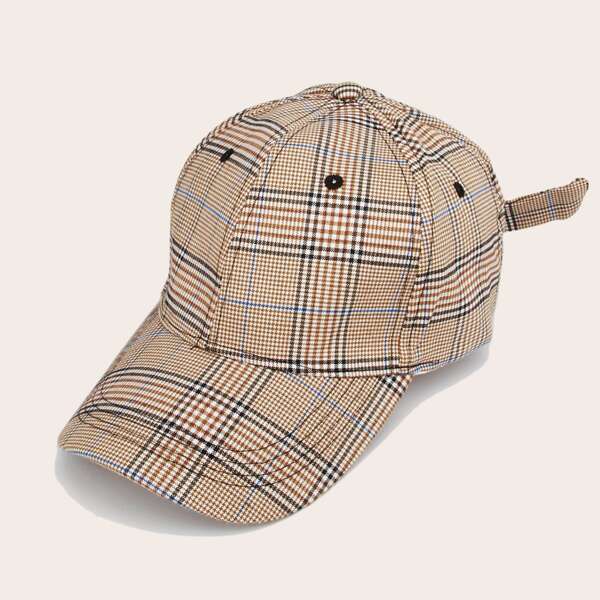 

Бейсболка в клетку, Хаки