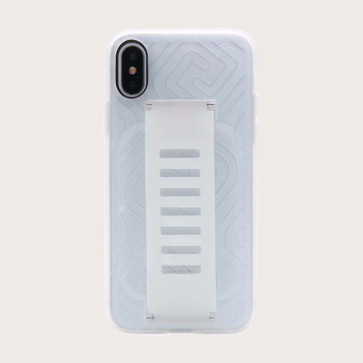 

Wristband Stand Phone Case, White