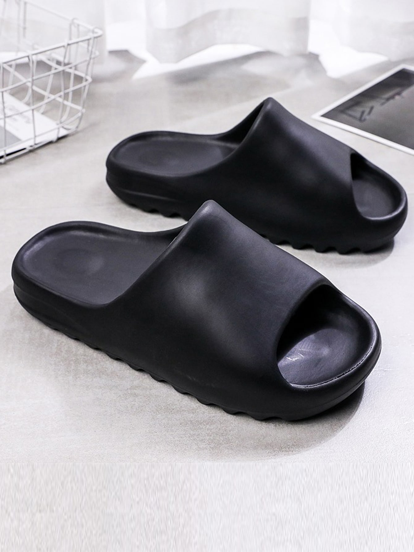 mens slippers non slip sole