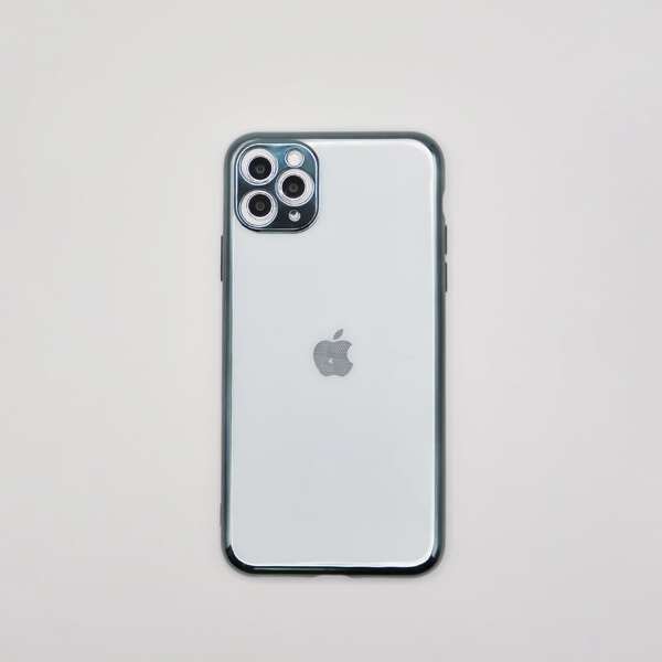 

Contrast Frame iPhone Case, Clear