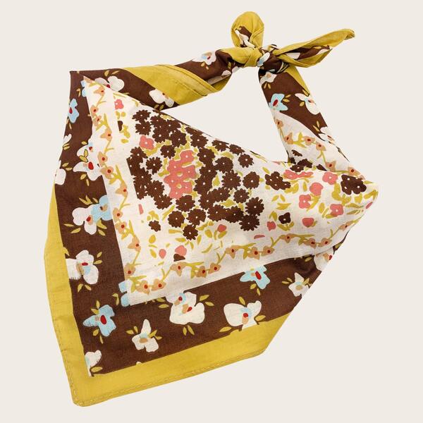 

Ditsy Floral Pattern Bandana, Multicolor