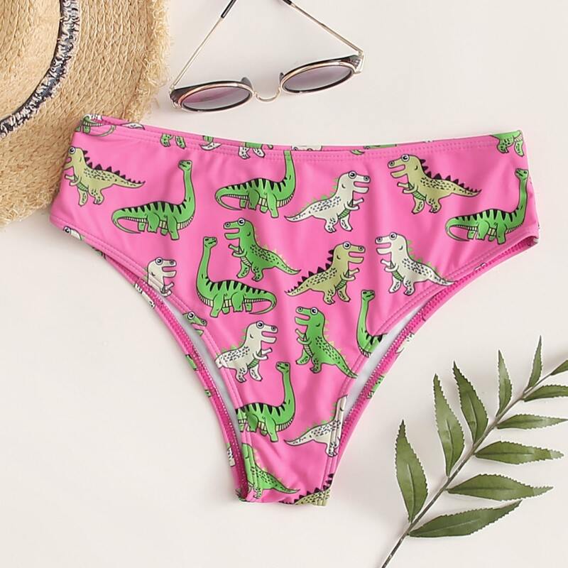 

Cartoon Dinosaur Bikini Panty, Pink
