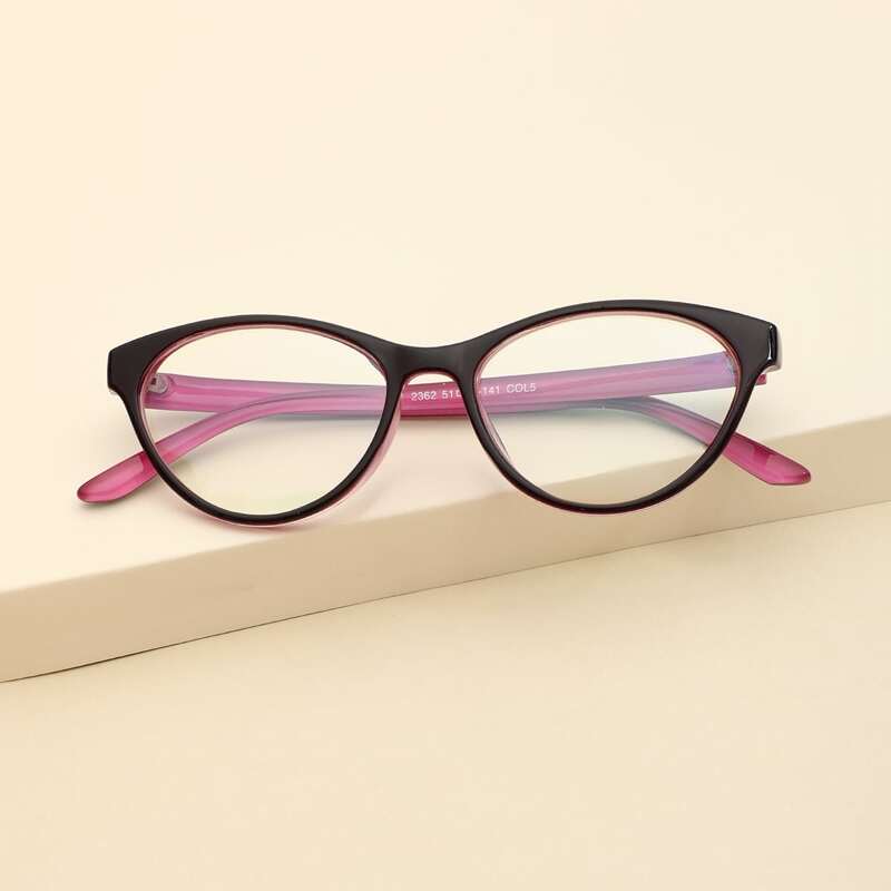 

Acrylic Frame Glasses, Black