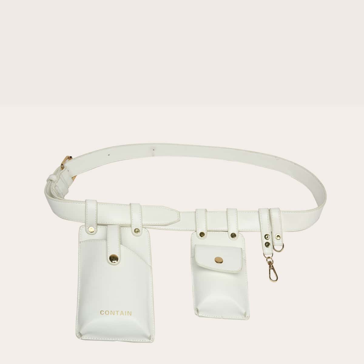 

Multi-Tool Belt Bag, White