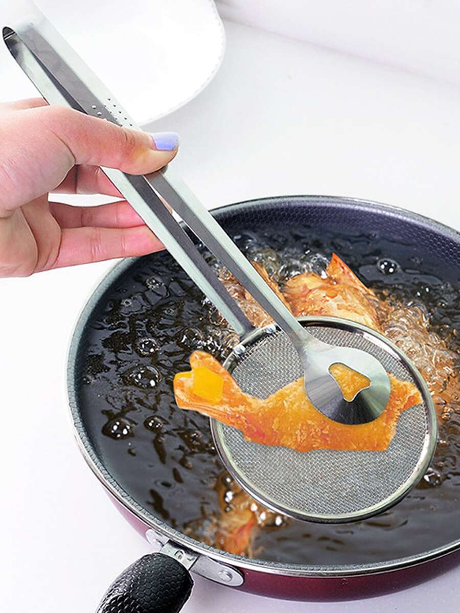 1pc Multifunction Filter Clip - Silver - View 1