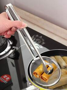 1pc Multifunction Filter Clip - Silver - View 2