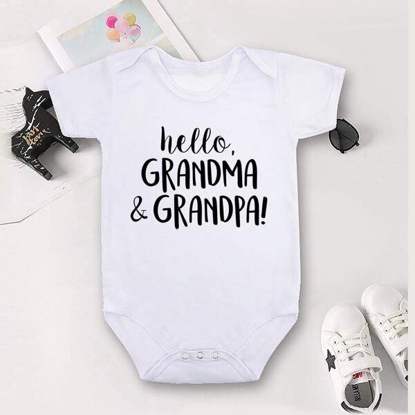 

Боди-футболка с текстовым принтом для девочек, Белый