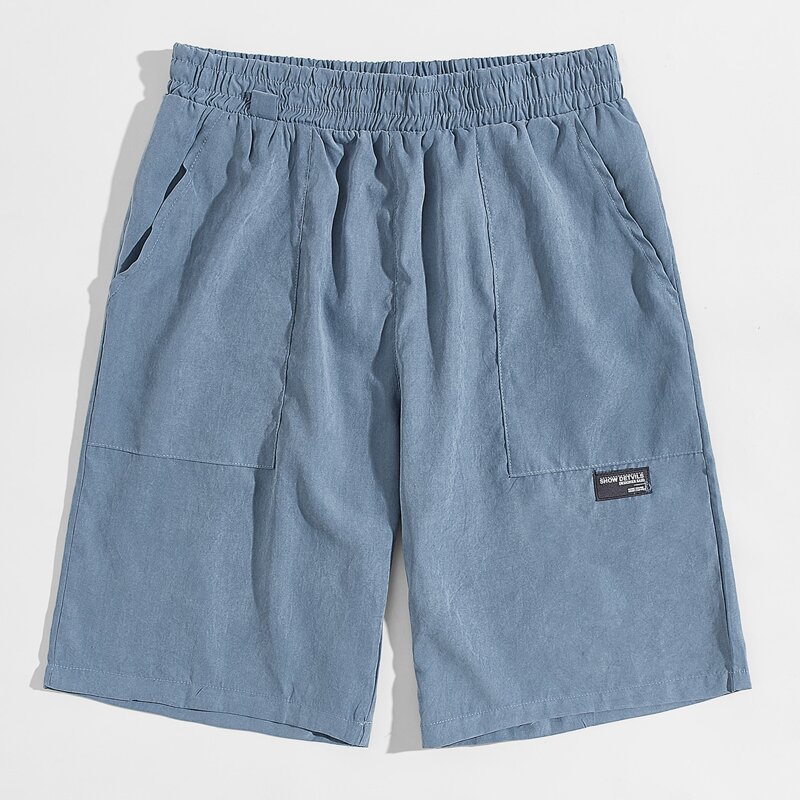 

Guys Pocket Side Shorts, Dusty blue
