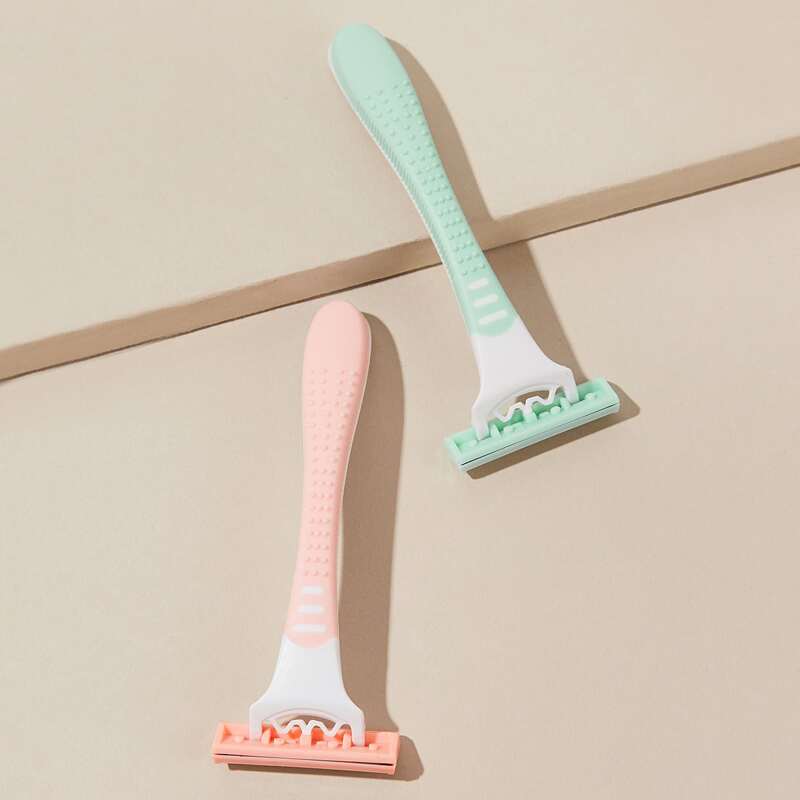 

2pcs Harrow Knife Makeup Tool, Orange