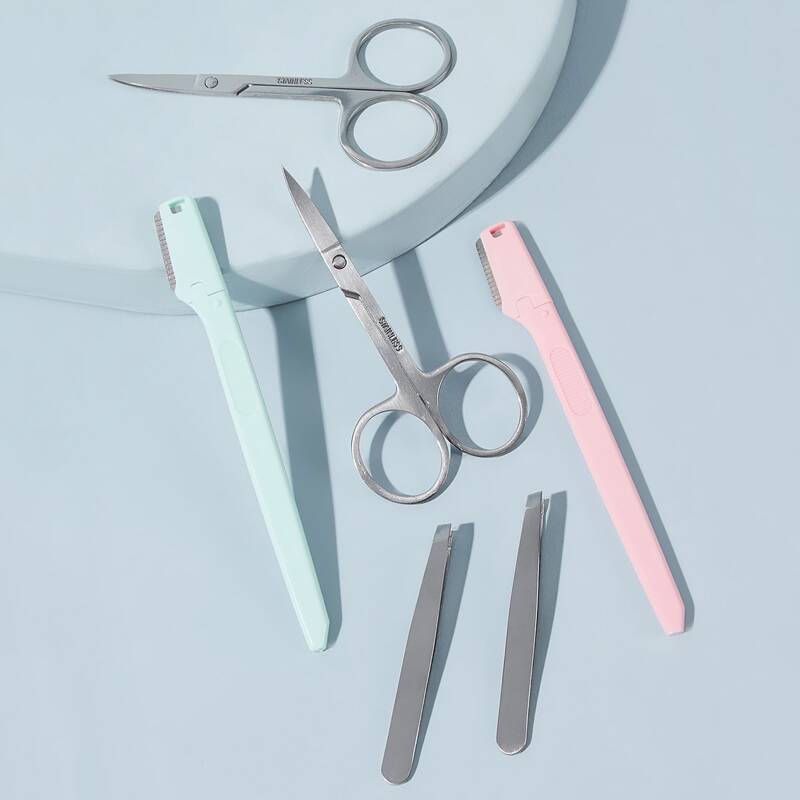 

Eyebrow Grooming Set - 3 Pack, Pink