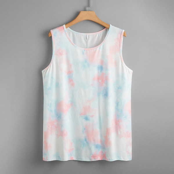 

Plus Tie Dye Sleep Top, Multicolor