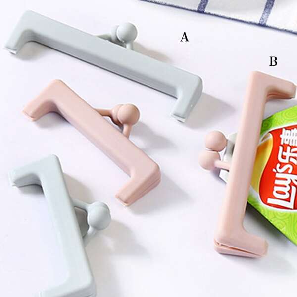 

2pcs Food Seal Clip, Multicolor