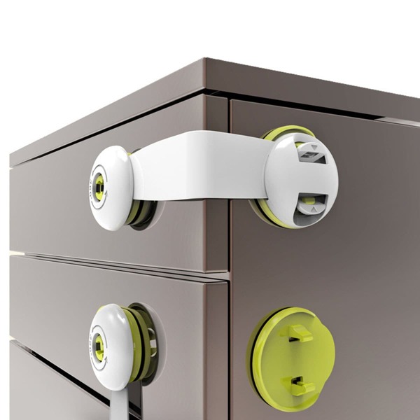 

1pc Drawer Safety Lock, Multicolor