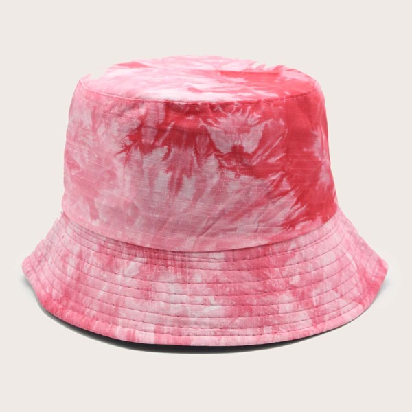

Tie Dye Bucket Hat, Pink