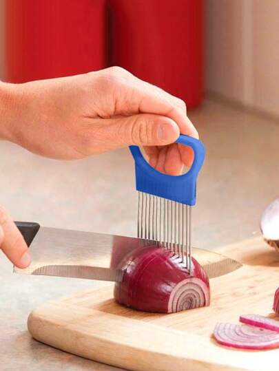 أداة تقطيع لون عشوائي بصلة قطعة واحدة