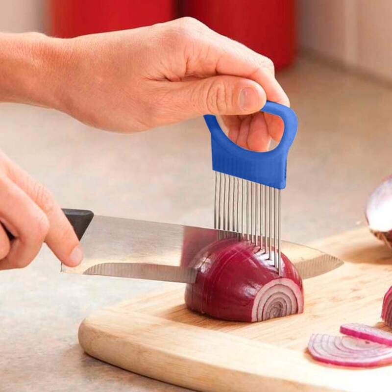 

1pc Random Color Onion Needle Cutter, Multicolor