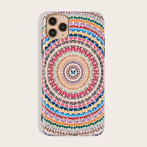 

Контрастный чехол для iPhone 1шт, Многоцветный