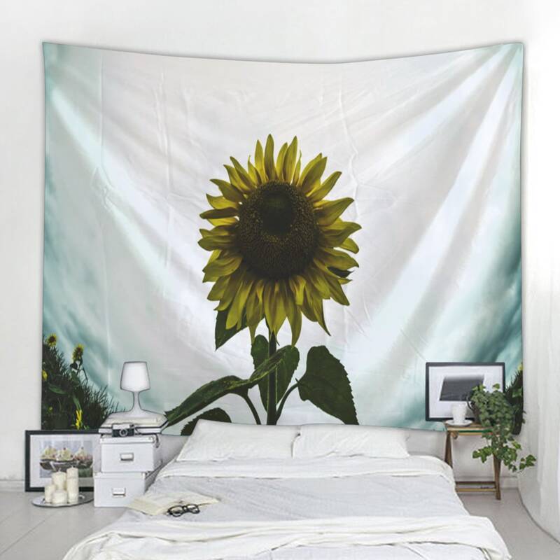 

Sunflower Print Tapestry, Multicolor