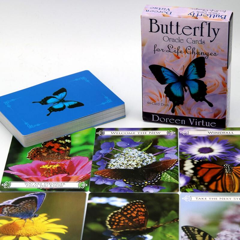 

1box Butterfly Tarot Card, Multicolor