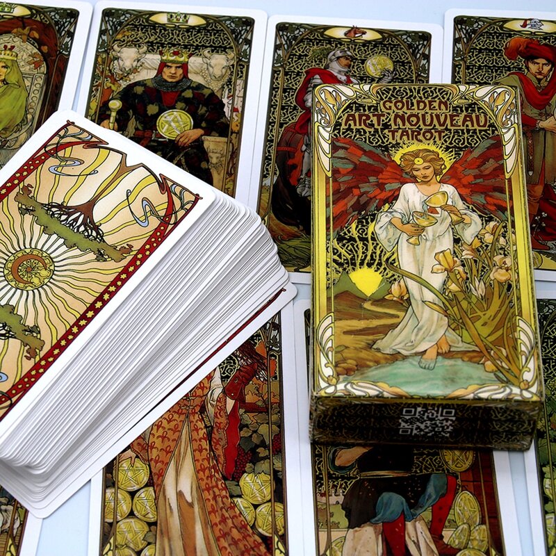 

1box Figure Graphic Tarot Card, Multicolor