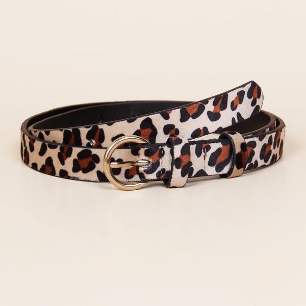 

Kids Leopard Pattern Belt, Multicolor