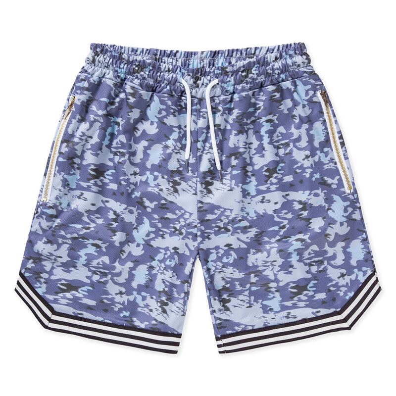 

Guys Camo Print Drawstring Waist Track Shorts, Multicolor