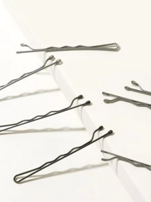 200 piezas clip de pelo de Niñas simple - Multicolor - Ver 3