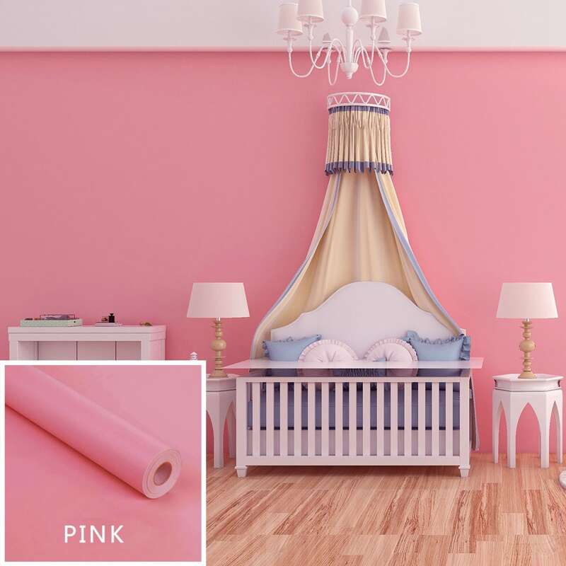 

Solid Wall Paper, Pink