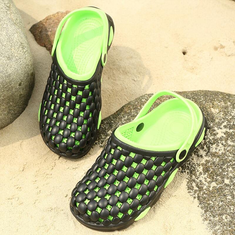 

Guys Textured Two Way Wear Sandals, Green