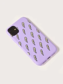 Funda compatible con iphone patrón ralámpago - Morado - Ver 2