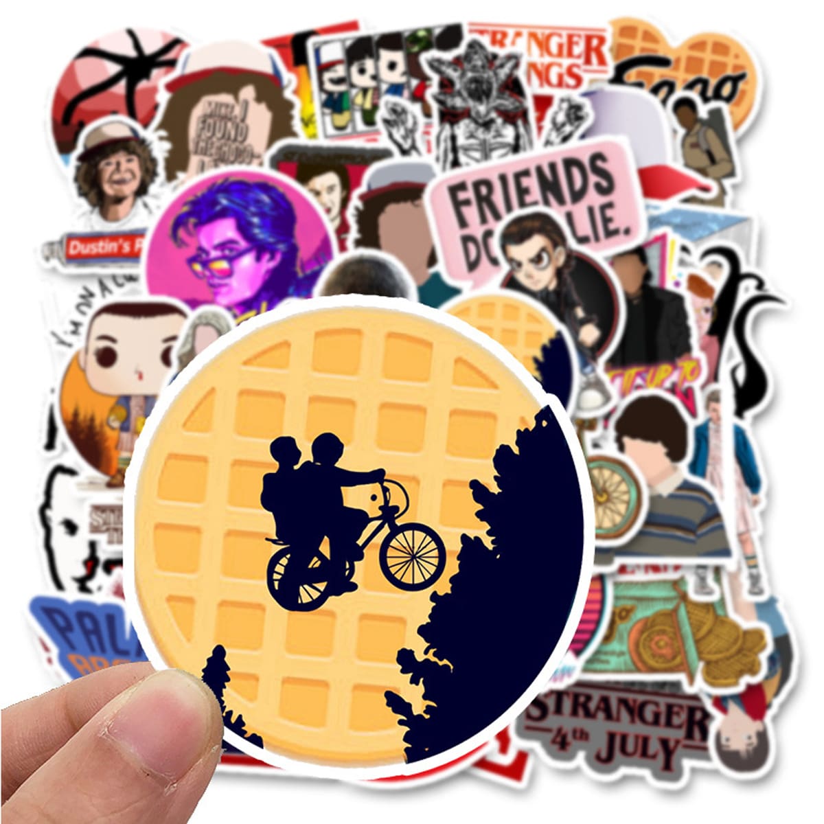 

50pcs Figure Graphic Sticker, Multicolor