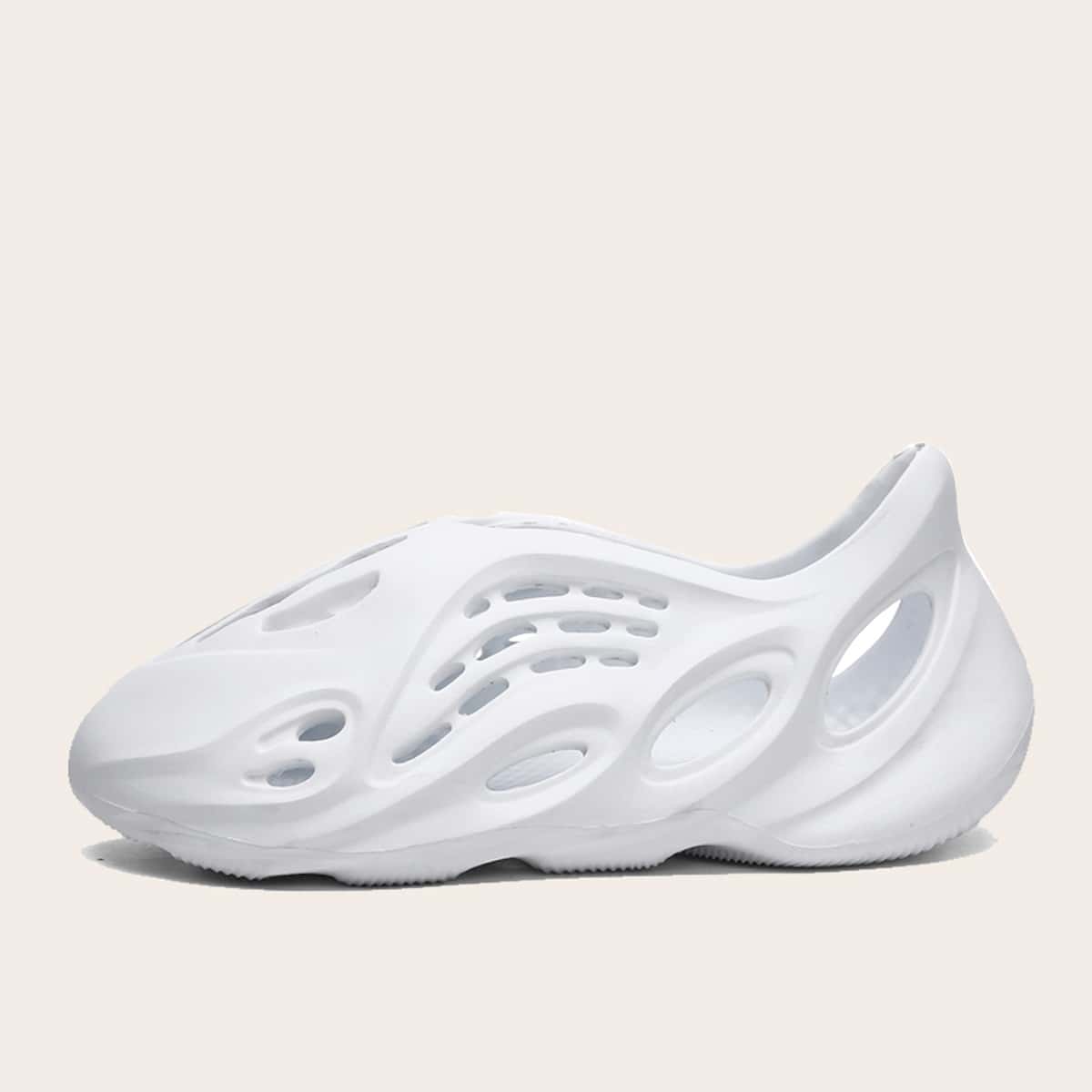 

Guys Hollow Out Sandals, White