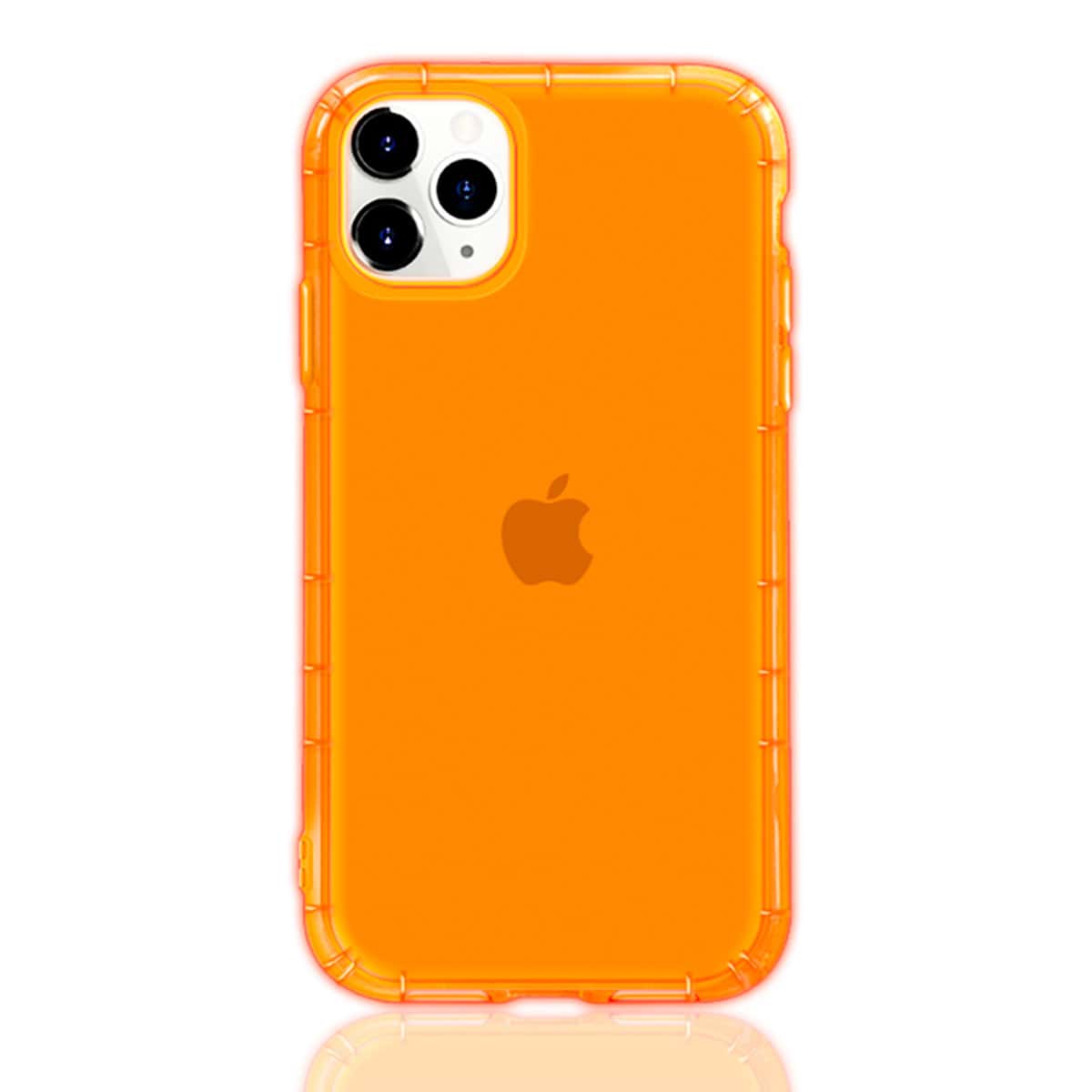 

1pc Solid iPhone Case, Orange