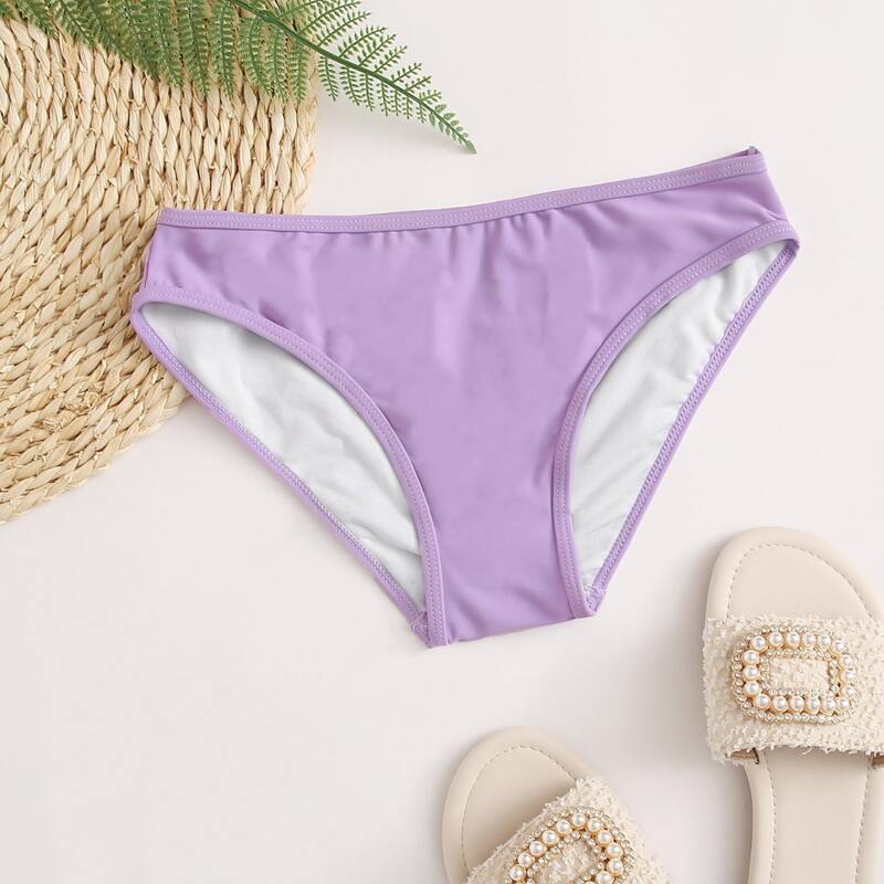 

Solid Bikini Bottom, Lilac purple