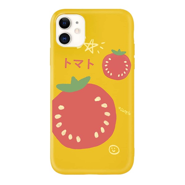 

Чехол для iPhone с мультяшным узором 1шт, Жёлтые