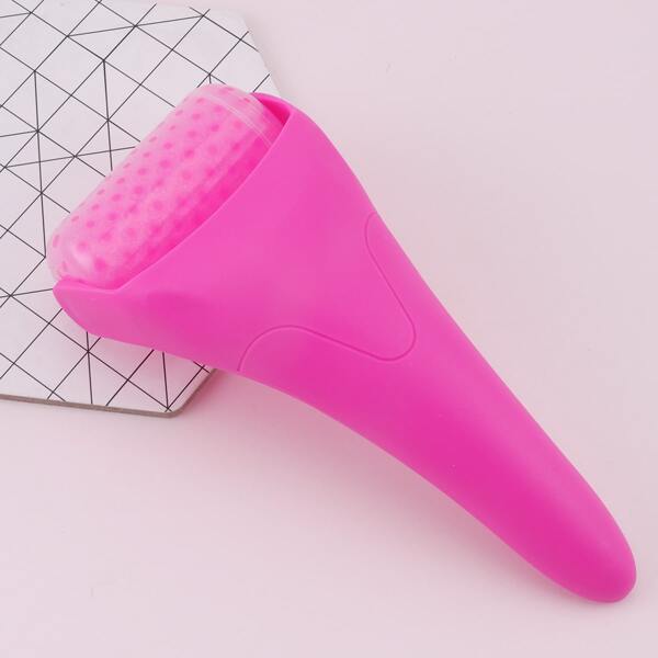 

1pc Ice Roller Face Massager, Pink