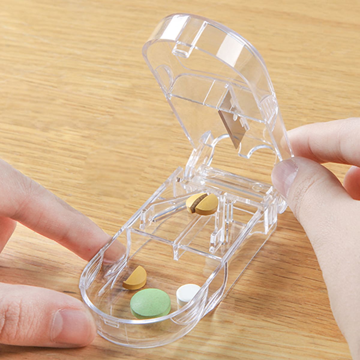 Clear Pill Storage Box