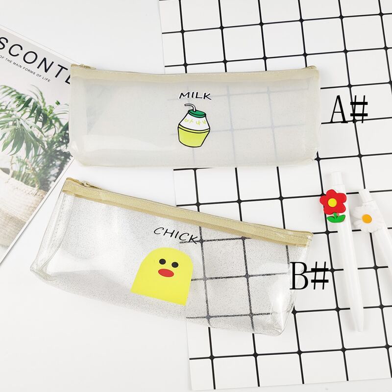 

1pc Cartoon Graphic Pencil Case, Multicolor