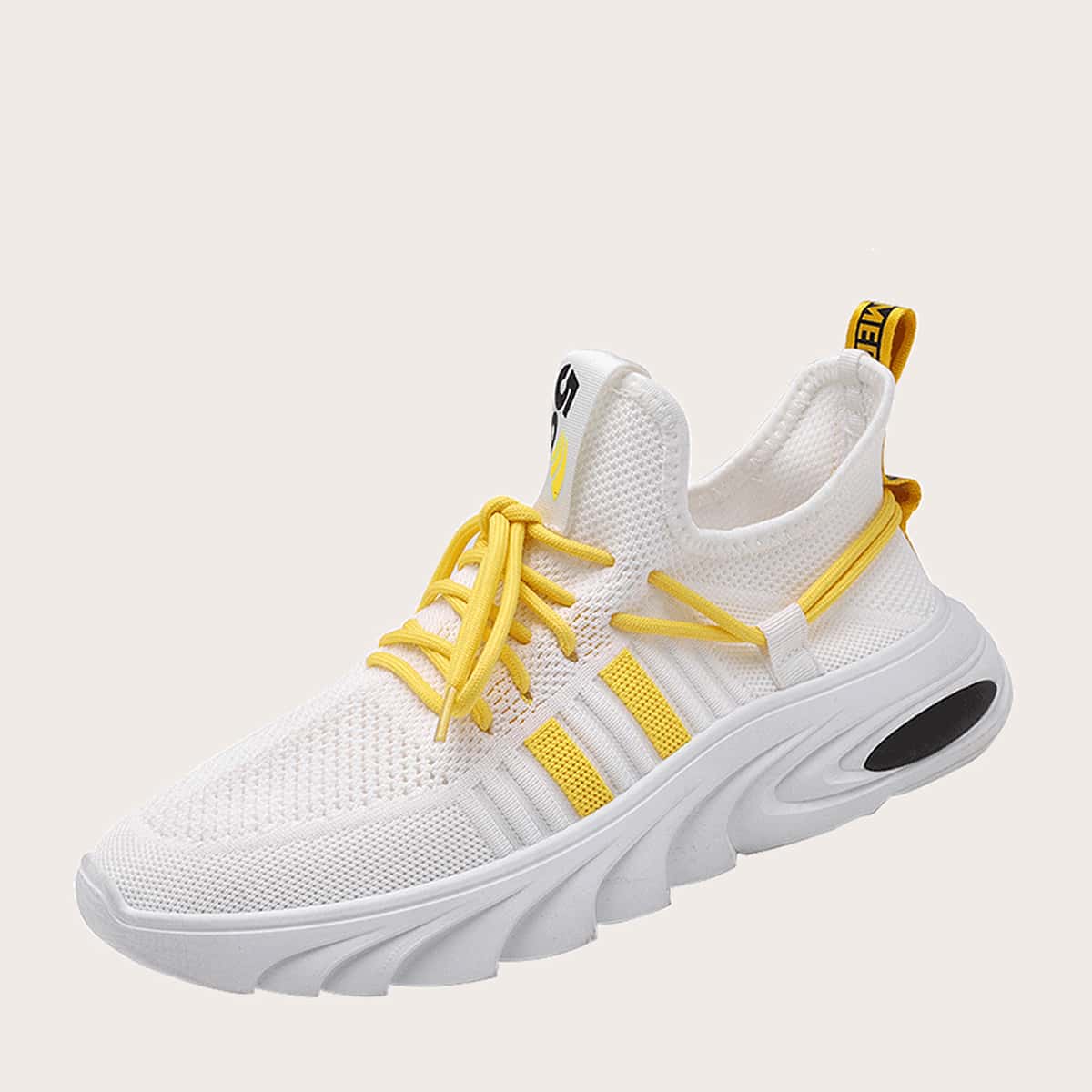 

Guys Lace-up Front Low Cut Sneakers, White