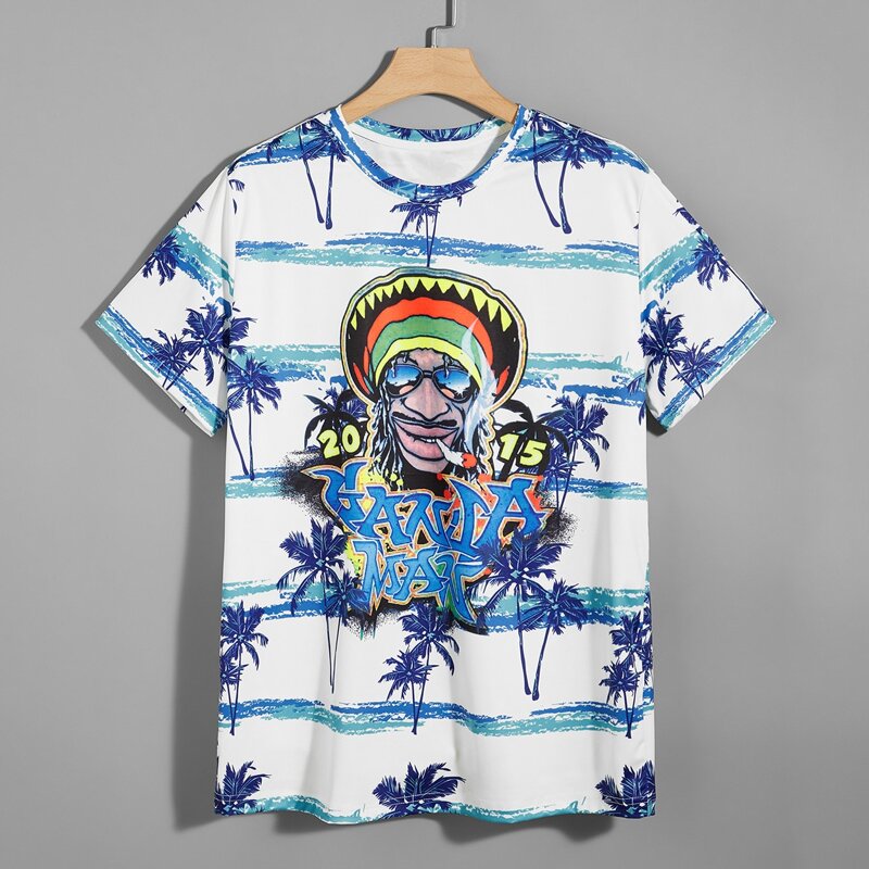 

Guys Pirate & Tropical Tee, Multicolor