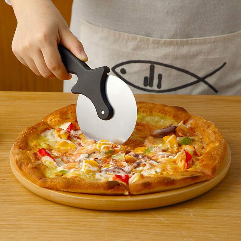 

1pc Stainless Steel Pizza Tool, Silver