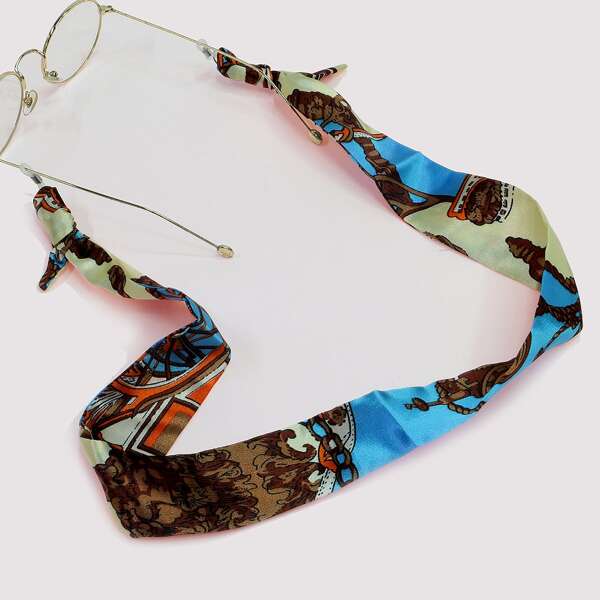 

Scarf Design Glasses Chain, Multicolor