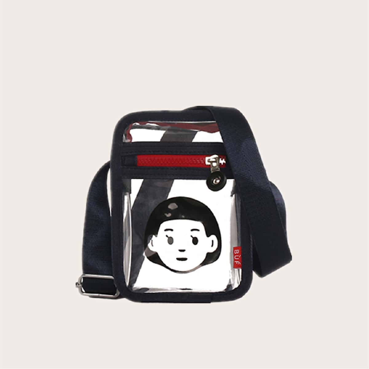 

Cartoon Clear Crossbody Bag